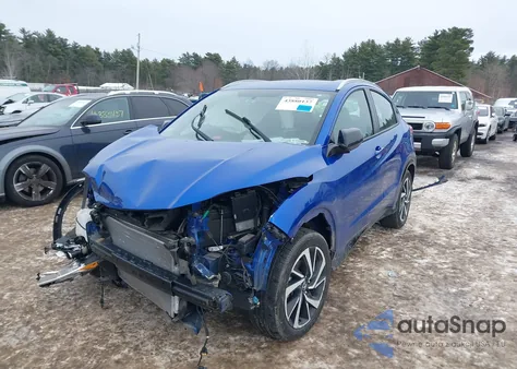 2020 Honda Hr-V Awd Sport из США, поврежденный, VIN 3CZRU6H19LM702518